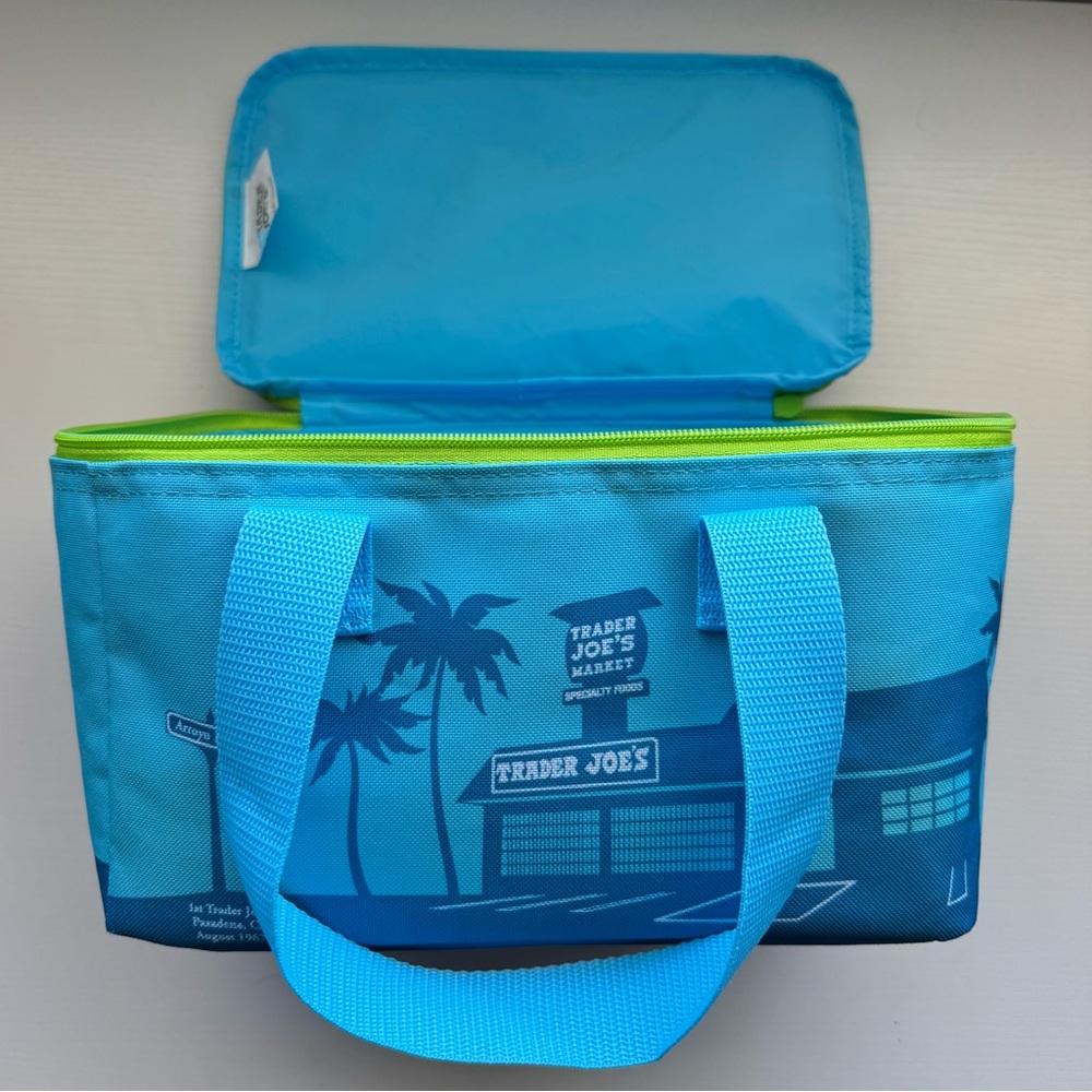 Trader Joe's Blue Insulated Bag
